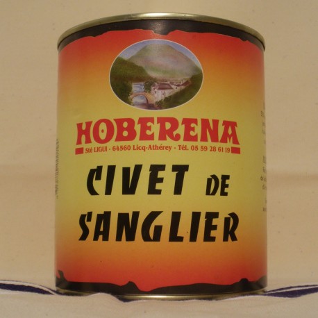 Civet de Sanglier sauvage des Pyrénées