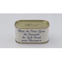 Bloc de foie gras de canard avec morceaux 30%
